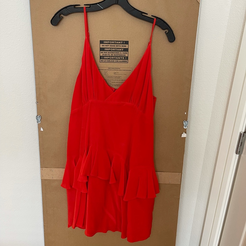 Red Kendall and Kylie dress size M!